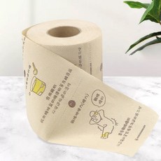 本色印花圖案紙巾廁所用紙個性創意捲紙家用衛生紙捲筒紙印花捲紙, 1個, 便便知知捲紙,【體驗試用】1卷隨機款