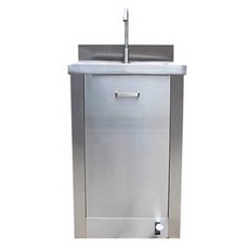 페달식 세정대 손 씻기 위생 관리 발판 싱크대 세면대, 1개, 싱글 공통 수도꼭지 500x420x880