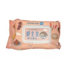 【舒主金】純水濕巾80張，加大加厚，RO純水無添加，獨立蓋設計，溫和清潔肌膚，居家外出必備, 1個, 舒主金純水濕巾80張, 80個裝, 1g