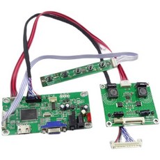 LCD 컨트롤러 드라이브 보드 모니터 디스플레이 키트 27 인치 아이맥 A1312 A1407 2K LM270WQ1 E3 B1 화면, 3) LM270WQ1-SDE3