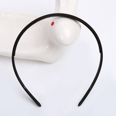블랙 기본 중(8mm) 세안밴드 헤어밴드 머리띠