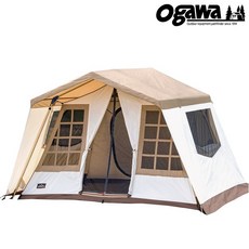 Ogawa OwnerLodge Type52R T/C 復古格紋窗戶屋型帳(棉混紡)款 2253