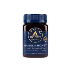호주 아라타키 Arataki Manuka Honey 마누카꿀 UMF 5+ (MGO 83+), 500g, 1개