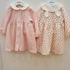 아가방 24 봄~! *핀데이오픈원피스* 봄부터 가을까지~ 편한 실내&외출복~!! #인기상품#