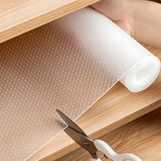 재단 가능 다용도 서랍 방수 매트 방수매트 지잘라쓰는 투명 주방서랍매트, 1개, 화이트