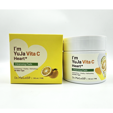 아임 유자 비타 C 하트 클렌징 패드, 1개, 70매입