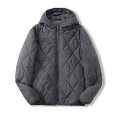 작업복 빅사이즈 깔깔이 방한내피 경량 자켓 누빔 잠바 누빔자켓, 1개, 16. 4XL 다크 그레이