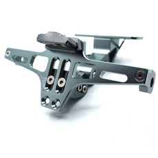 LED 알루미늄 1290 KTM 합금 거치대 듀크 690 RC CNC 번호판 RC8R 슈퍼 브래킷 R 990 오토바이 390 950 1190, Grey 1