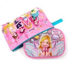 도시락통세트 쥬쥬 베이직 식판 도시락 가방세트 캐릭터 도시락세트 도시락식판, 1개