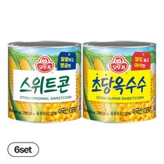 오뚜기 스위트콘 340g 6개+초당옥수수 340g 6개, 12개