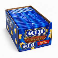 액트투 전자렌지용 팝콘 버터맛, 78g, 18개