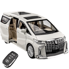 YONO 1/24 스케일 5도어 오픈 알파드 모형차 Type-C 충전 풀옵션 합금 컬렉션, 1개
