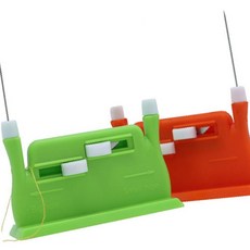 자동 실끼우기 도구 바느질 키트 실바늘꿰기 도구, 1개, 그린