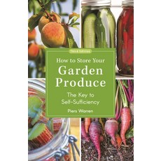 (영문도서) How to Store Your Garden Produce: The Key to Self-Sufficiency Paperback, Green Books, English, 9781399416573