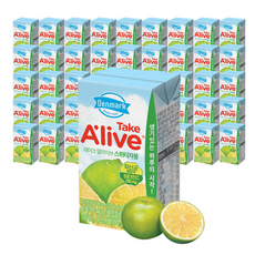 덴마크 테이크 얼라이브 자몽 x48팩, 120ml, 48세트