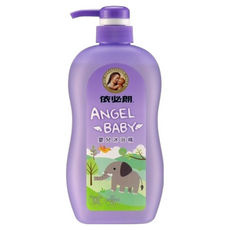 依必朗 Angel Baby 嬰兒沐浴精，溫和清潔，天然呵護，寶寶肌膚柔嫩光滑, 600ml, 1個