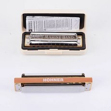 德國 Hohner MB1896 木格經典藍調布魯斯口琴 十孔口琴, 1個, #F調