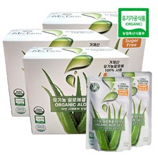거제 유기농 알로에겔99.9 (100ml) 마시는 알로에, 30개, 100ml