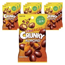 LOTTE 樂天 Crunky脆心杏仁巧克力球, 10個, 45g