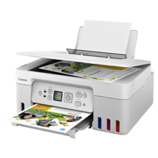 Canon PIXMA G3770 原廠大供墨複合機, 方案二, 白色