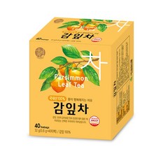 [조한스토어] 송원 우리차 감잎차 80T (40T X 2개) 티백, 40개입, 2개