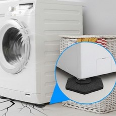 세탁기 진동방지 고무 받침대 미끄럼방지 소음차단 충격흡수 패드, 1개, 상세페이지 참조