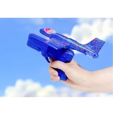 LED 불빛 미니 글라이더 슈팅건 날리는비행기, 1개