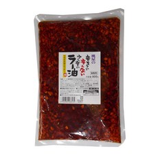 복숭아 복숭아 가게의 매운 것 같지 않거나 조금 매운 라 기름 업무용 800g, 1개