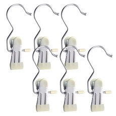 심플리프 논슬립 1단 집게 옷걸이, 6개