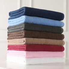 모던리빙 미용 바스 타올 ( 70x120 ) 소형 목욕 수건, 1개, 딥블루