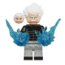 원펀맨 대머리 제노스 토네이도 미니 빌딩 블록 피규어 세트 애니 호환 캐릭터 장식, K2263 방구