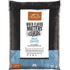 Traeger Grills Meat Church Blend 목재 펠릿 훈연기 펠렛 그릴 바베큐 베이킹 로스트용 8.2kg18파운드 백 [호환], Traeger Grills Meat Church BLE, 1개