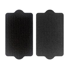 백케이 오토바이 딱판 교체용 벨크로 찍찍이 스티커, 1세트, 블랙