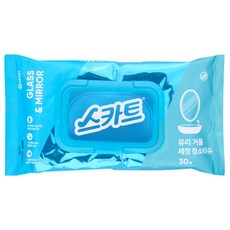 스카트 유리 거울 세정 청소티슈, 1개