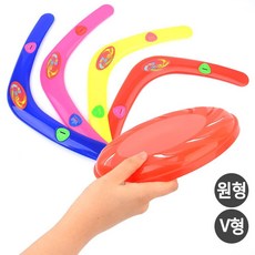 플라잉 디스크 프리스비 부메랑 장난감 실외완구 공원, 1개, 원형