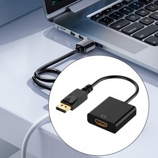 원활한 사운드 및 비디오 안정성 성능을위한 HDMI 어댑터 컨버터에 휴대용 디스플레이 포트 DisplayPort에