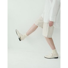 T018 penny bloafer ivory (1.5cm)