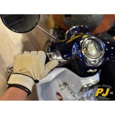 捷寶騎士部品 尹森 復古小羊皮透氣觸屏騎士手套 復古灰白色, 復古灰白色,XL