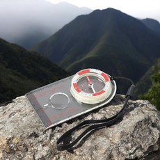 부승 길잡이 독도법 나침반, 1개, 투명