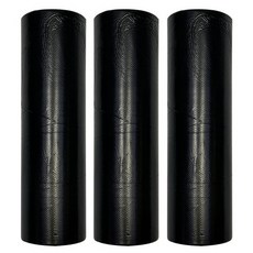 월드크린 위생롤백 검정 대 30cm x 40cm, 대(L), 200개입, 3개