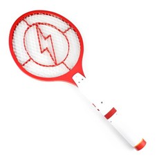 充電式電蚊拍 手電筒 LED三層網 可拆式 捕蚊【DQ316】, 如圖