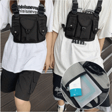 YUWON工作用輕薄夏季外送用時尚背心