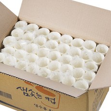 한모금 생수컵 100ml 2000개입 1개, 40개, 50개입