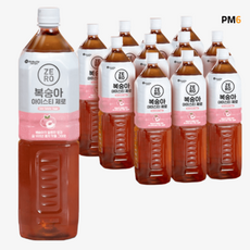 제로 아이스티 복숭아 입, 12개, 1.5L