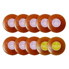 Probubbly 鹽皂 8個+綠茶中性皂 2個, 1組