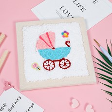 보람창고 액자형 펀치니들, 15.아기유모차, 1개