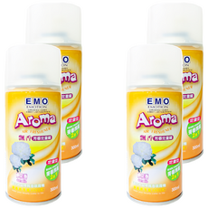 EMO 芳香定量罐, 茶花, 300ml, 4瓶