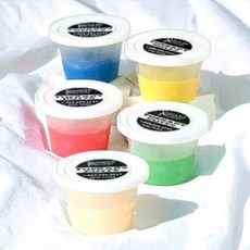 재활운동기구 퓨티 고무찰흙 4온스 PUTTY 빨강 파랑 녹색 노랑, 중간(녹색), 기본, 1개
