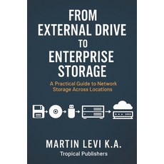 (영문도서)From External Drive to Enterprise Storage: A Practical Guide to Network Storage... Paperback, Independently Published, English, 9798241333018