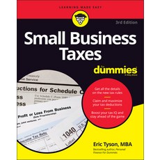 (영문도서) Small Business Taxes for Dummies Paperback, English, 9781119861140
